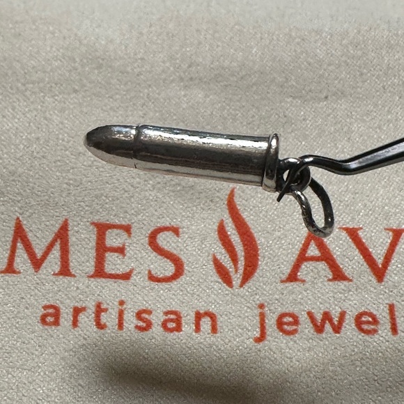 James Avery Retired Sterling Silver 925 Bullet Charm / Pendant. Classic-Limited - Picture 6 of 7